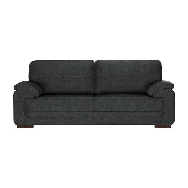 Antracytowa sofa 3-osobowa Florenzzi Casavola