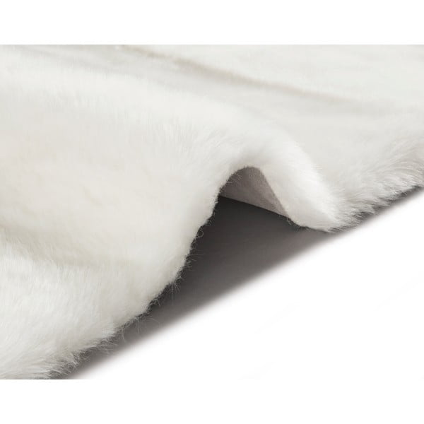 Biała sztuczna skóra Mint Rugs Uni Soft, 90x140 cm-image-1
