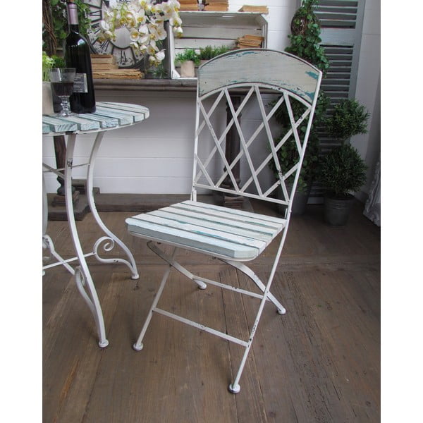 Krzesło White Turquoise