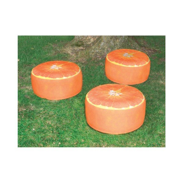 Puf Esschert Design Pomarańcza-image-1