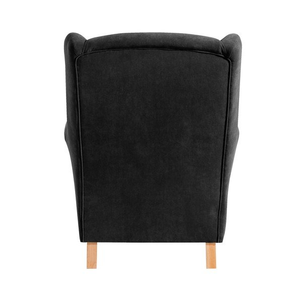 Czarny fotel Max Winzer Lorris-image-3