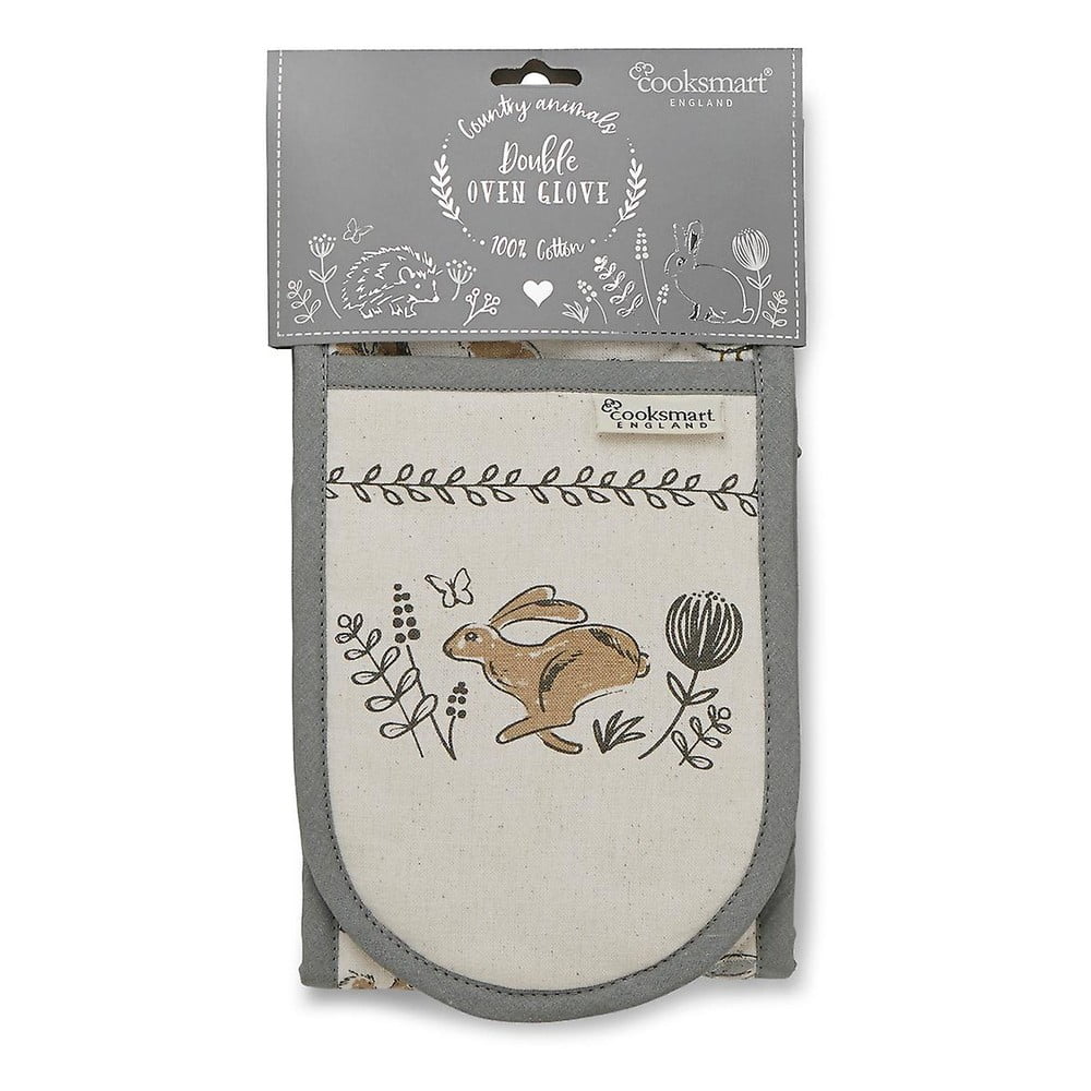 Podwójna bawełniana łapka Cooksmart ®Country Animals (zdjęcie 3)