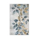 Dywan w jasnoniebiesko-złotym kolorze odpowiedni do prania 160x230 cm Golden Leaves – Mila Home