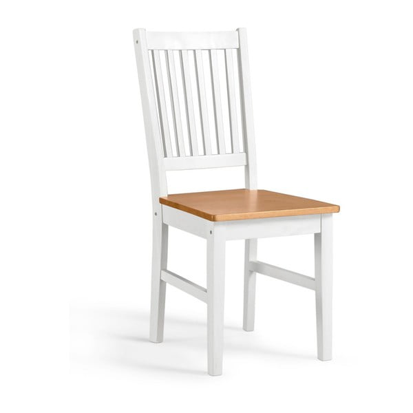 Zestaw 2 białych krzeseł z litego drewna sosnowego Støraa DaisyStøraa Daisy