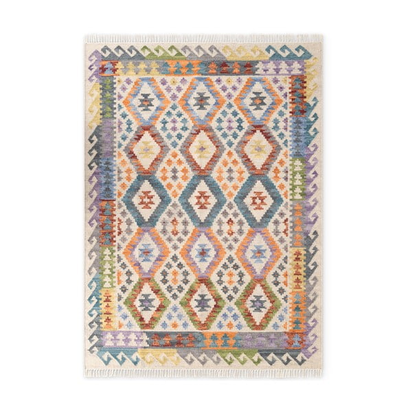 Wełniany dywan dwustronny tkany ręcznie 120x170 cm Kamal Oasis – Nouristan