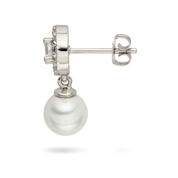 Perłowe kolczyki Pearls of London Kratos-image-1