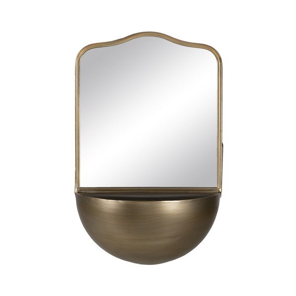 Lustro ścienne z półką 37x40 cm – Ixia