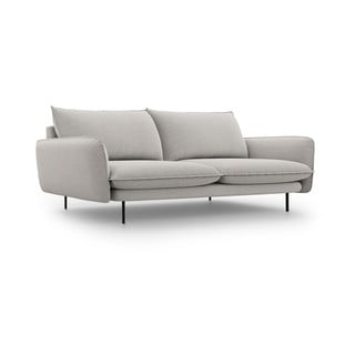 Jasnoszara sofa Cosmopolitan Design Vienna, 230 cm