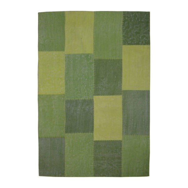 Zielony dywan tkany ręcznie Kayoom Emotion 222 Multi Grun, 120x170 cm