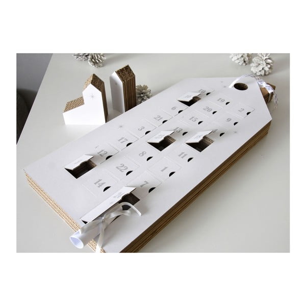 Kalendarz adwentowy ze szczegółami w srebrnym kolorze Unlimited Design for kids-image-1