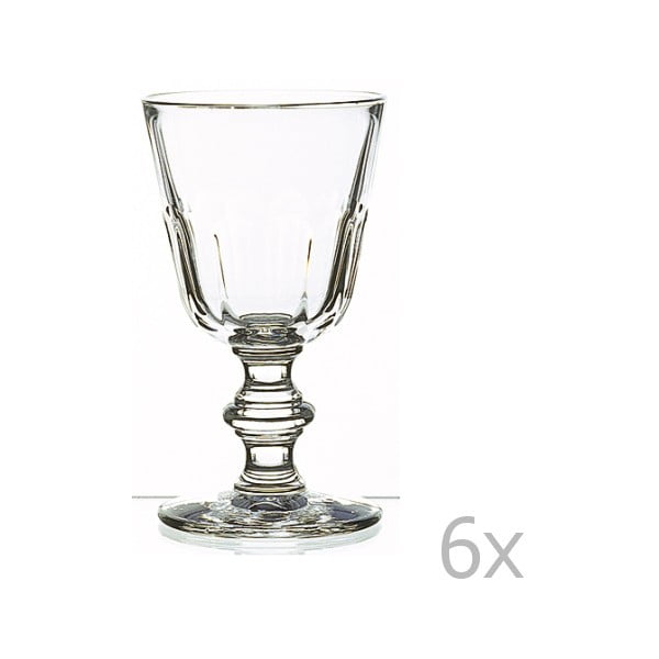 Zestaw 6 szklanek na wodę La Rochère Périgord, 220 ml