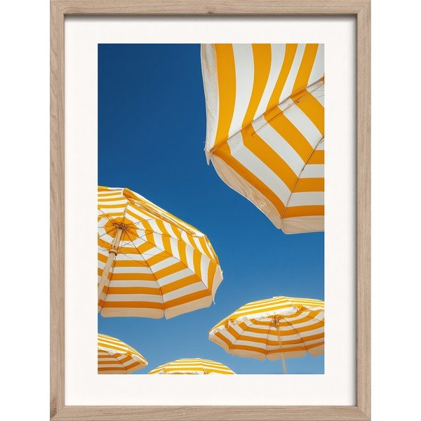 Obraz drukowany z ramą w zestawie 30x40 cm Umbrellas  – Styler