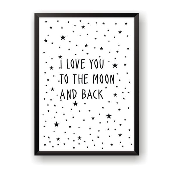 Plakat Nord & Co To The Moon And BAck, 30x40 cm