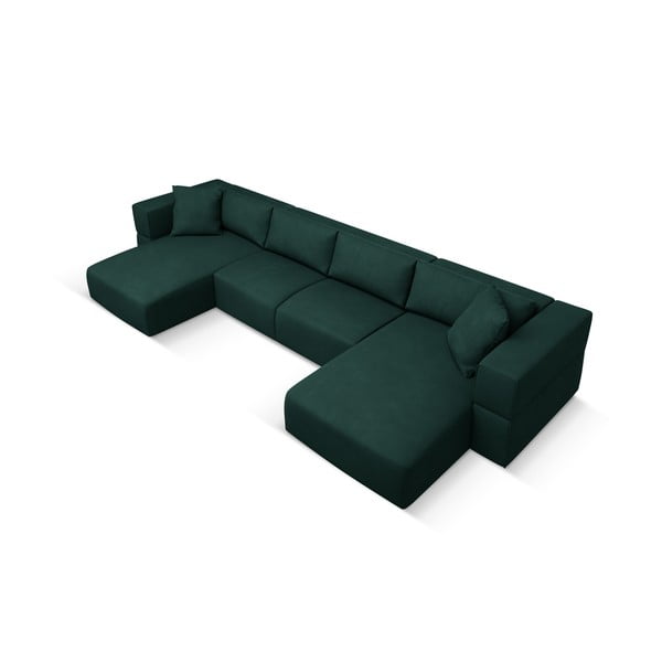 Zielony narożnik (w kształcie litery U) Esther – Milo Casa-image-2