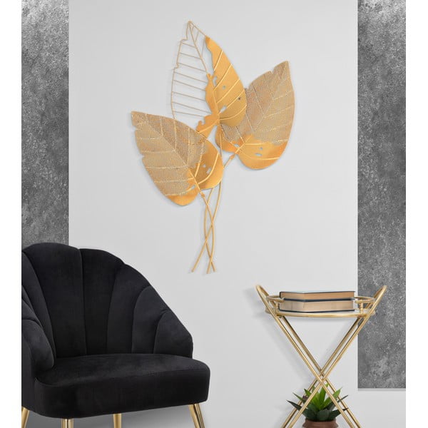 Metalowa dekoracja ścienna 53x84,5 cm Autumn Leaf – Mauro Ferretti-image-1
