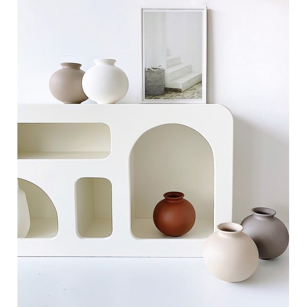 Biały ceramiczny wazon Rulina Toppy-image-1