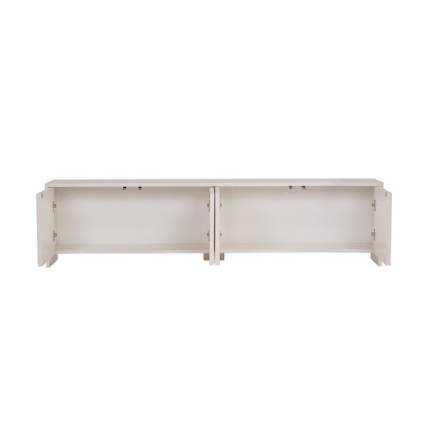 Kremowa szafka pod TV 180x45x32 cm Aurelia – Kalune Design-image-4