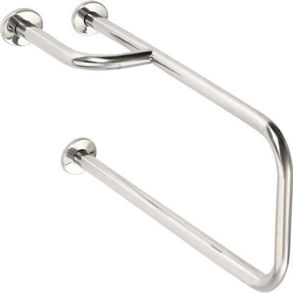 Uchwyt ścienny ze stali nierdzewnej do łazienki 52 cm Handicap Left – Sapho