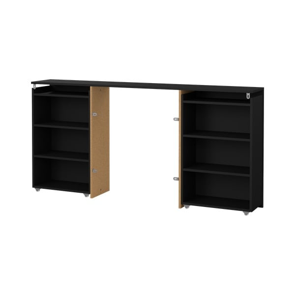 Czarny zagłówek 165x80 cm Naia – Tvilum-image-4