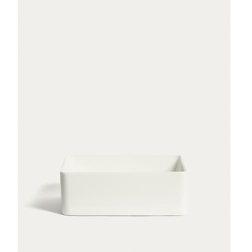 Biała ceramiczna umywalka 36,5x36,5 cm Ovara – Kave Home