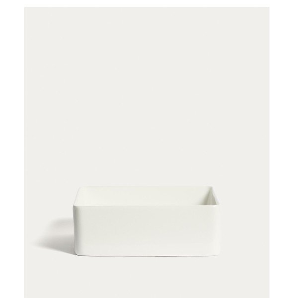 Biała ceramiczna umywalka 36,5x36,5 cm Ovara – Kave Home
