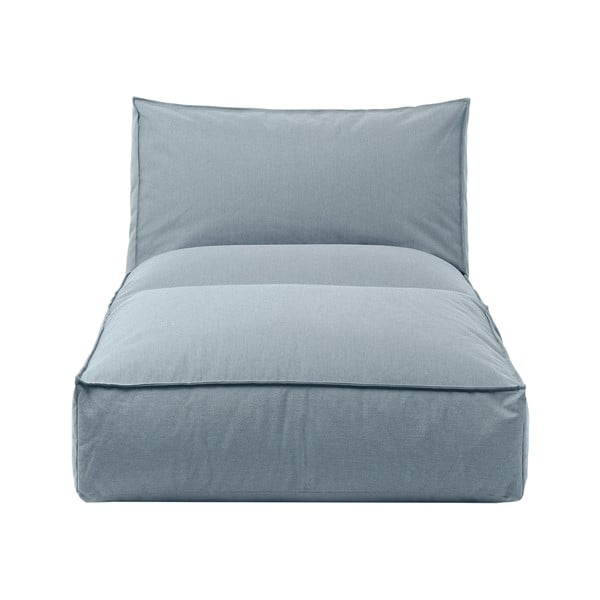 Jasnoniebieski tapicerowany leżak ogrodowy Blomus Stay