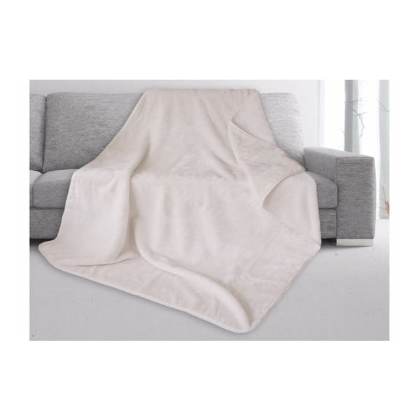 Koc Cashmere Feeling White, 180x220 cm-image-1