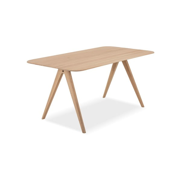 Stół z drewna dębowego Gazzda Ava, 160 x 90 cm