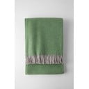 Zielony pled z domieszką bawełny Euromant Jade, 140x180 cm