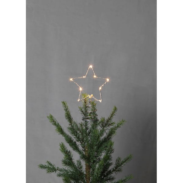 Świecąca gwiazda na choinkę LED Star Trading Topsy, wys. 20 cm