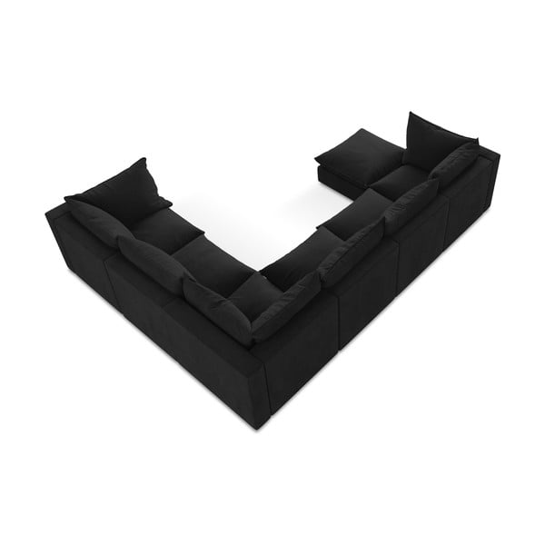 Czarny narożnik (prawostronny/w kształcie litery U) Manao – Makamii-image-3