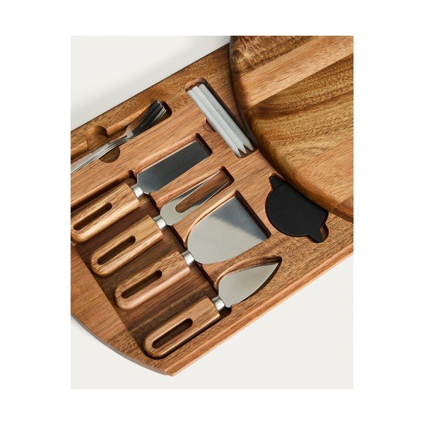 Drewniana deska do sera 46 x 36 cm Blera – Kave Home-image-2