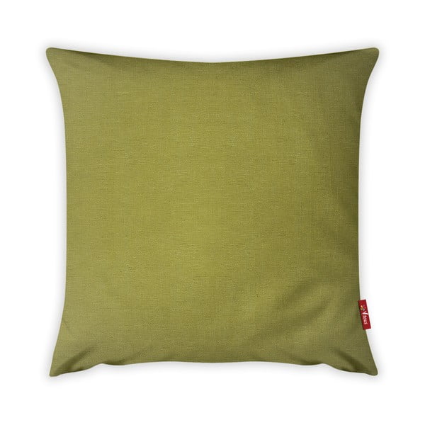 Zielona poszewka na poduszkę z domieszką bawełny Vitaus, 43x43 cm