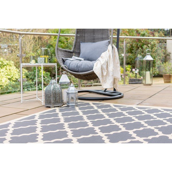 Antracytowo-beżowy chodnik Flair Rugs Padua, 60x230 cm-image-4