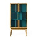 Turkusowa witryna Woodman Avon