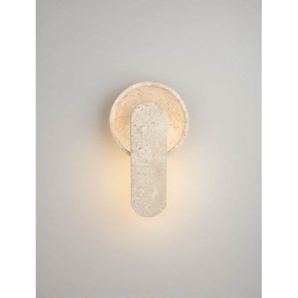 Beżowy kamienny kinkiet LED Mavis – Nova Luce-image-3