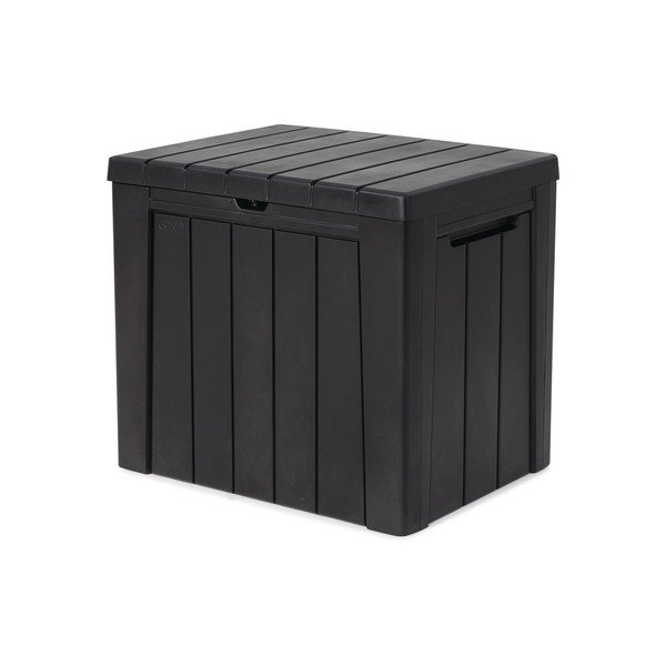 Ciemnoszara plastikowa skrzynia ogrodowa Urban – Keter