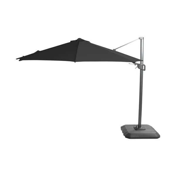 Ciemnoszary parasol ogrodowy ø 300 cm Shadowflex – Hartman