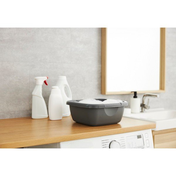 Ciemnoszara miska 8 l Eco – Rotho-image-1