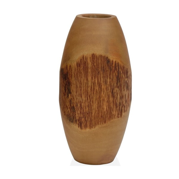 Drewniany wazon Andrea House Bark Mango, 12,7x25,4 cm