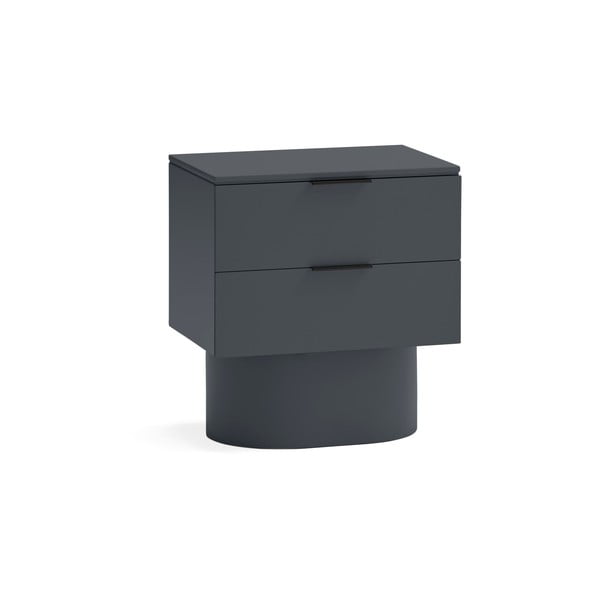 Antracytowa szafka nocna Totem – Teulat-image-2