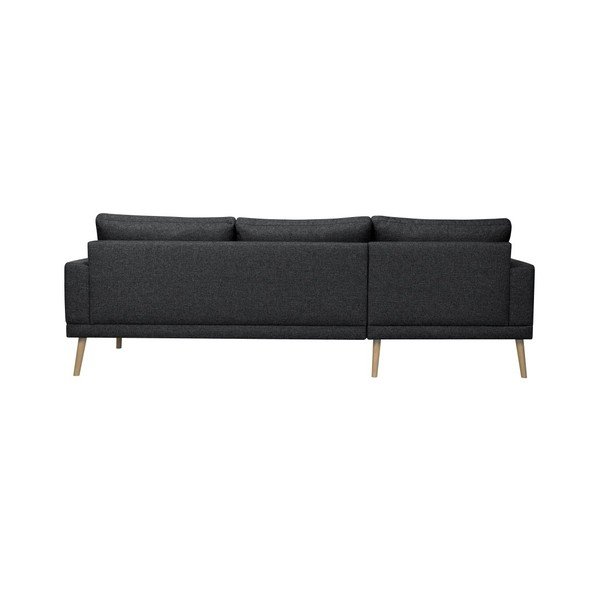 Czarny narożnik lewostronny Windsor & Co Sofas-image-3