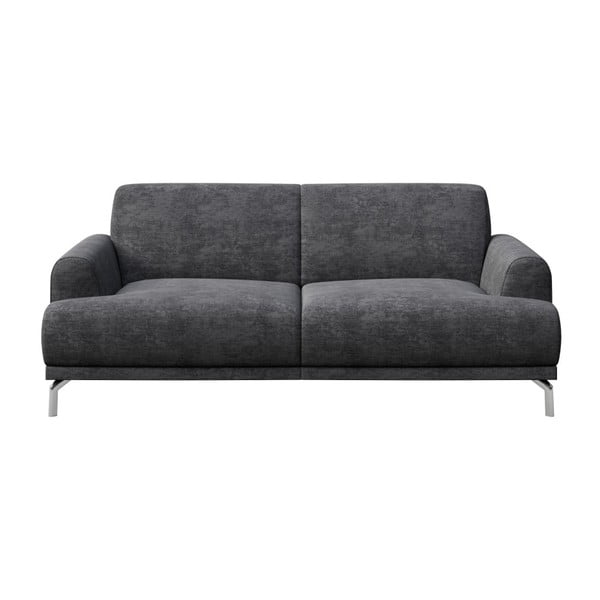 Ciemnoszara sofa MESONICA Puzo, 170 cm