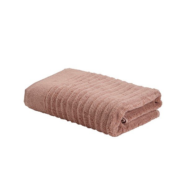 Różowobrązowy ręcznik bawełniany 140x70 cm Wave – Bahne & CO