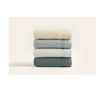 Bawełniane ręczniki zestaw 4 szt. 90x50 cm – Foutastic