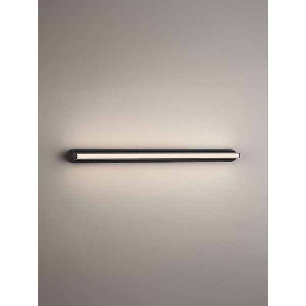Aluminiowy kinkiet LED w kolorze matowej czerni Endo – Nova Luce-image-2