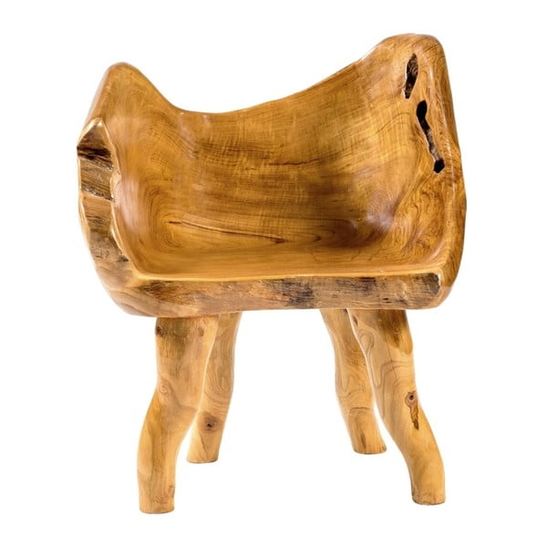 Krzesło ogrodowe z drewna tekowego Massive Home Lisa Andrew