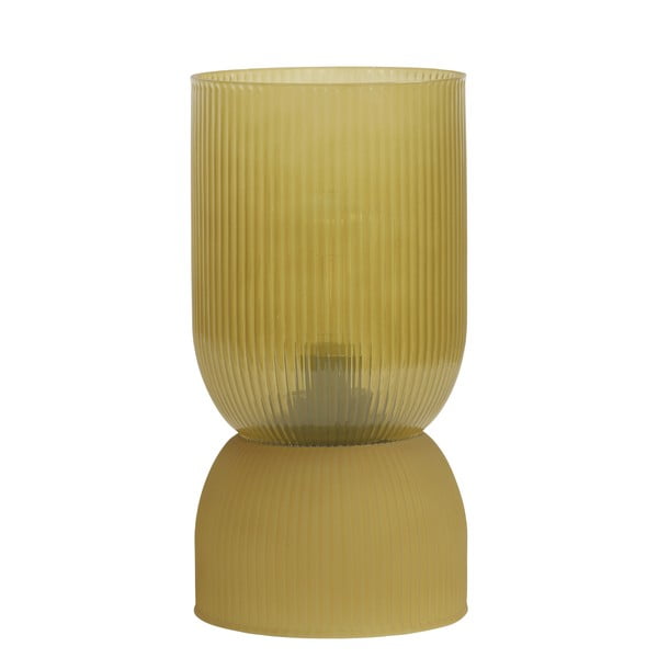 Lampa stołowa w kolorze ochry (wysokość 27,5 cm) Phoebe – Light & Living