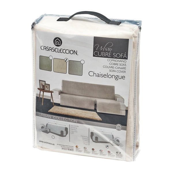 Kremowy pokrowiec na sofę 4-osobową Urban – Casa Selección-image-4