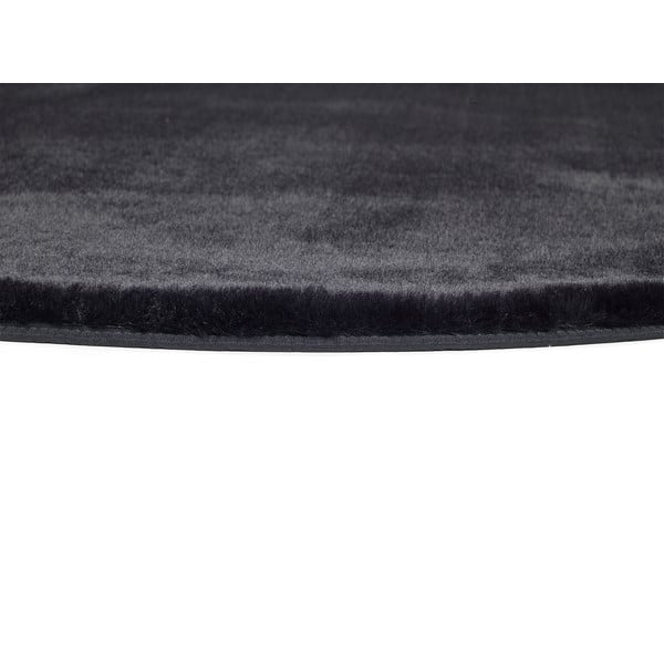 Czarny dywan Universal Fox Liso, Ø 120 cm-image-2